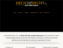 Tablet Screenshot of hechtlawoffice.com